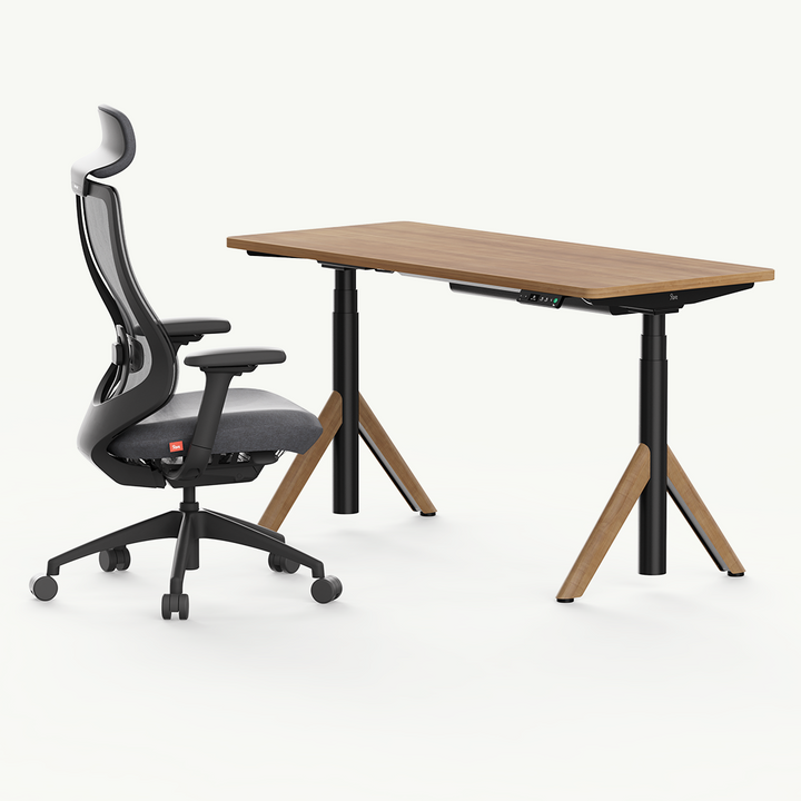 Robin Pro Standing Desk and Ergonomic Chair Set